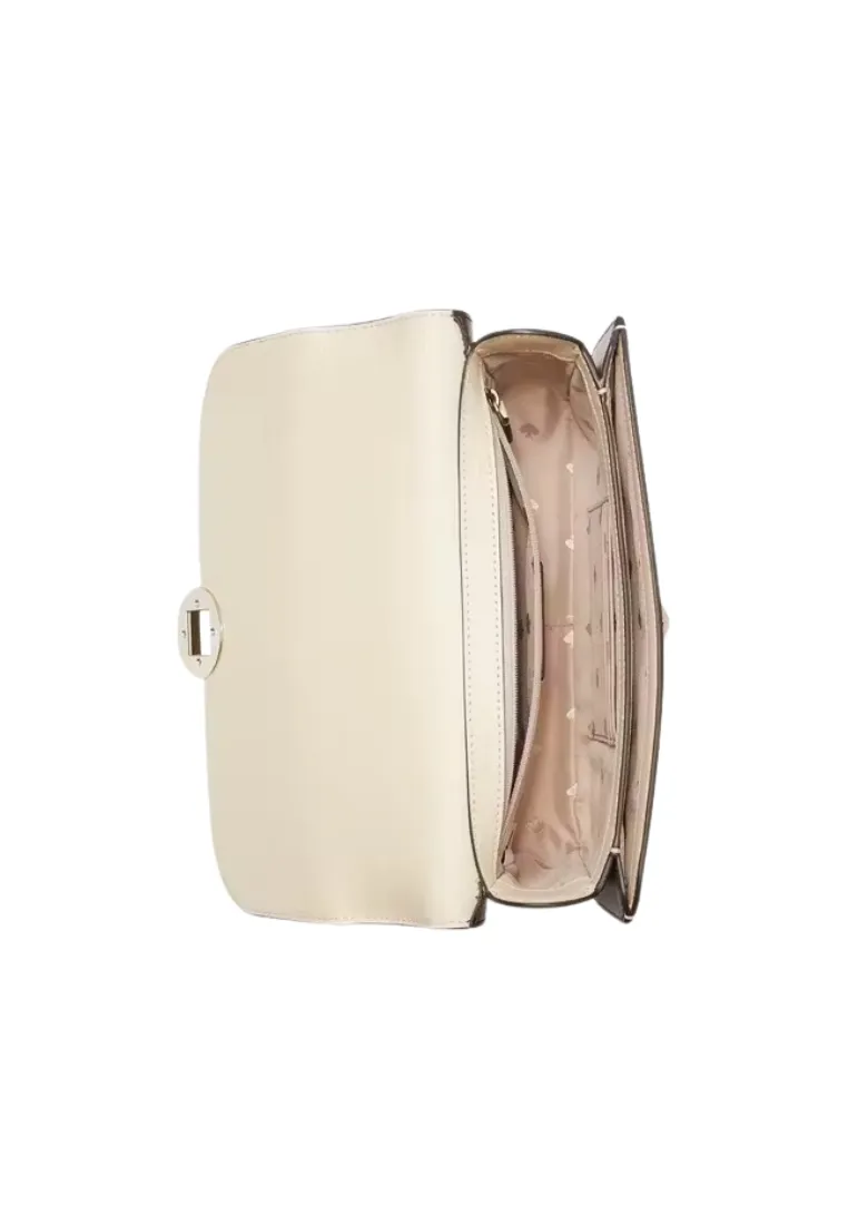 ( AS IS ) Kate Spade Audrey Flap Crossbody In Neutral Multi