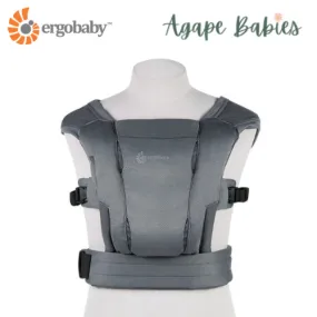 [10 year local warranty] Ergobaby Embrace Soft Air Mesh Newborn Baby Carrier - Washed Black