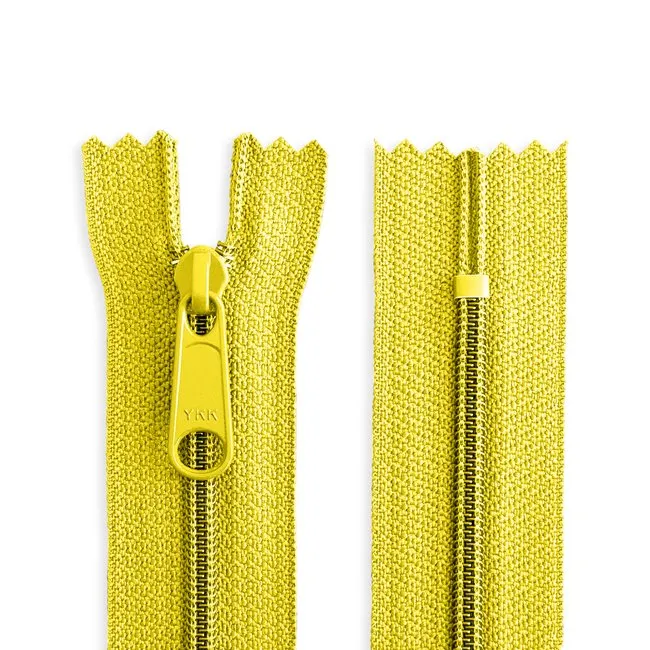 12" Nylon Coil Long Pull Bag Zipper