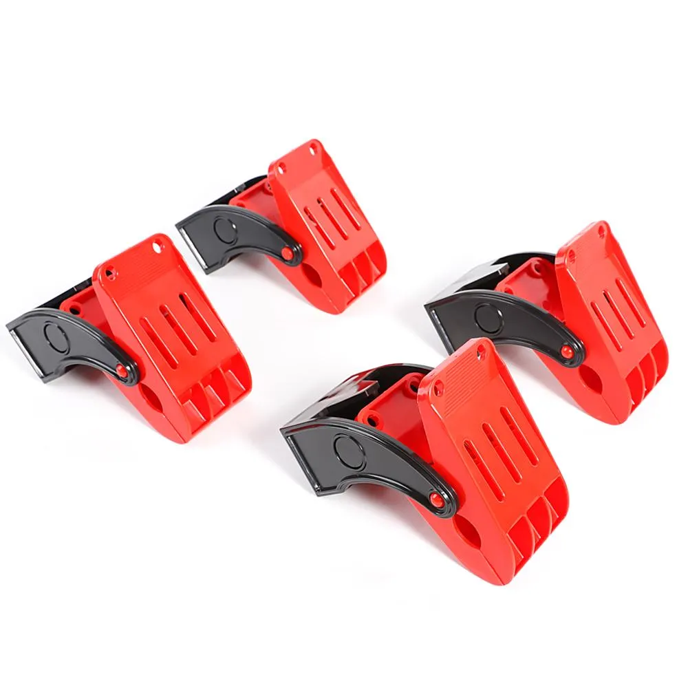 4PCS Heavy Duty Plastic Floor Carpet Mat Hanging Clamp