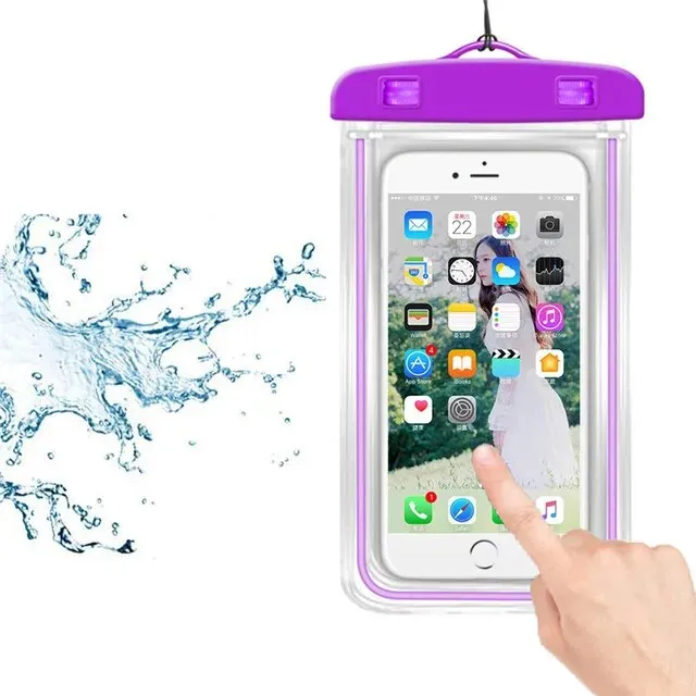 6 inch Summer Diving Bag Waterproof Pouch Swimming Beach Skiing Dry Bag Case Water Sports Bags Cover Holder for Phone Wallet