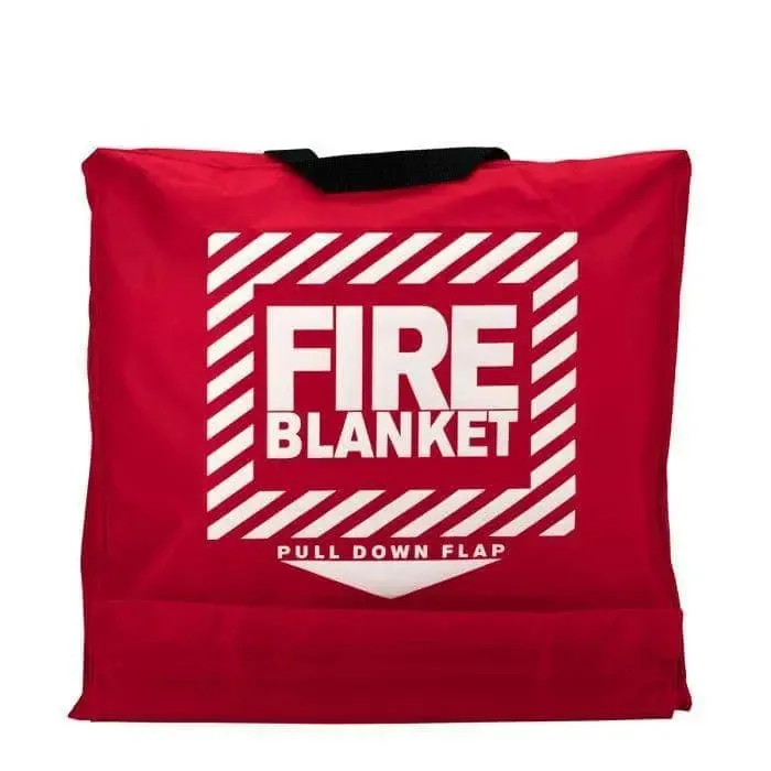 ACME - 62"X 80" Wool Fire Blanket In Hanging PouchWoolen Fire Blanket