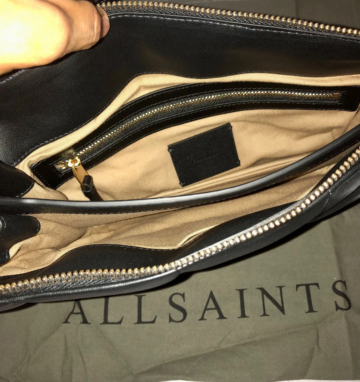 All saints Authectic bags with tags & product code- 25 Pieces