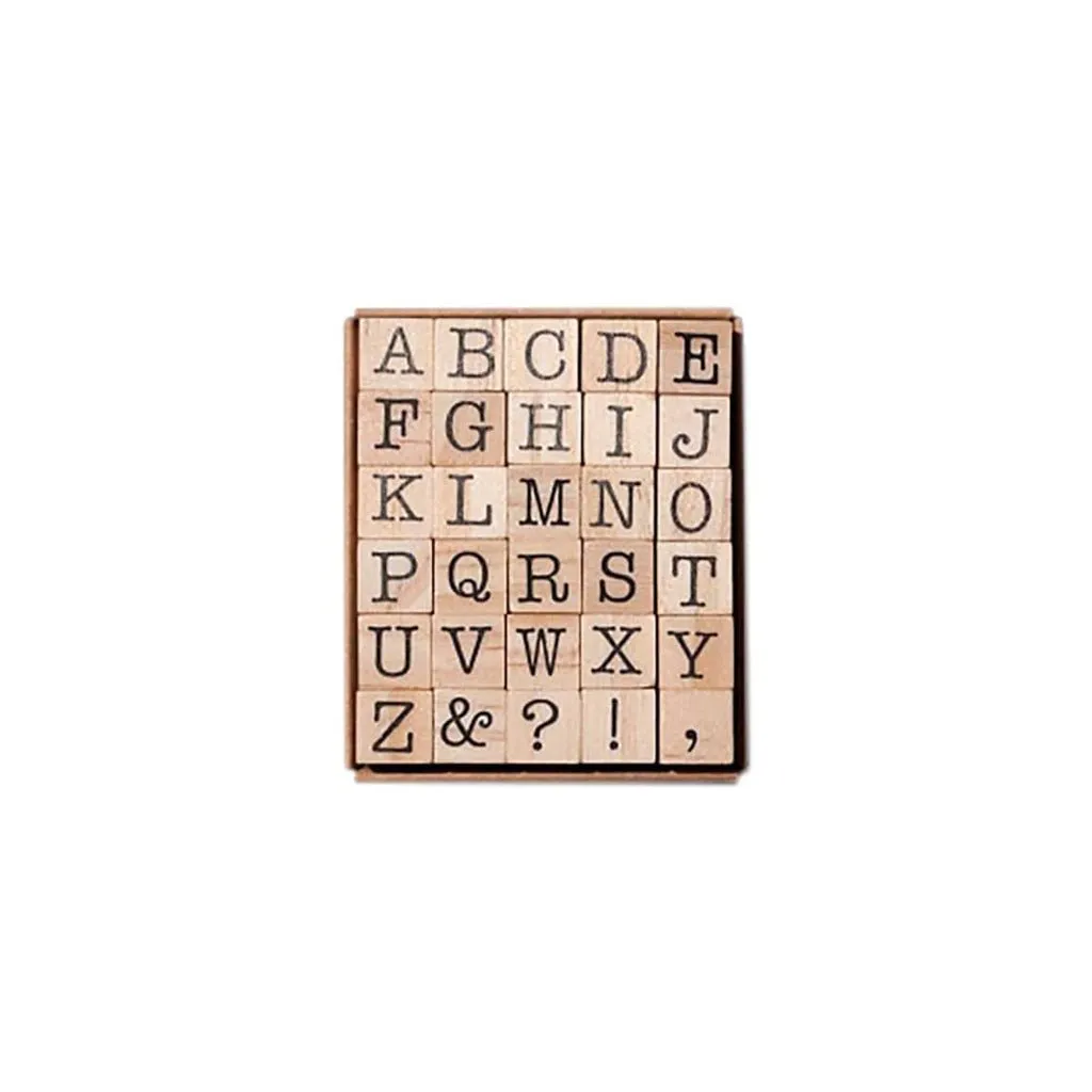 Alphabet Stamp