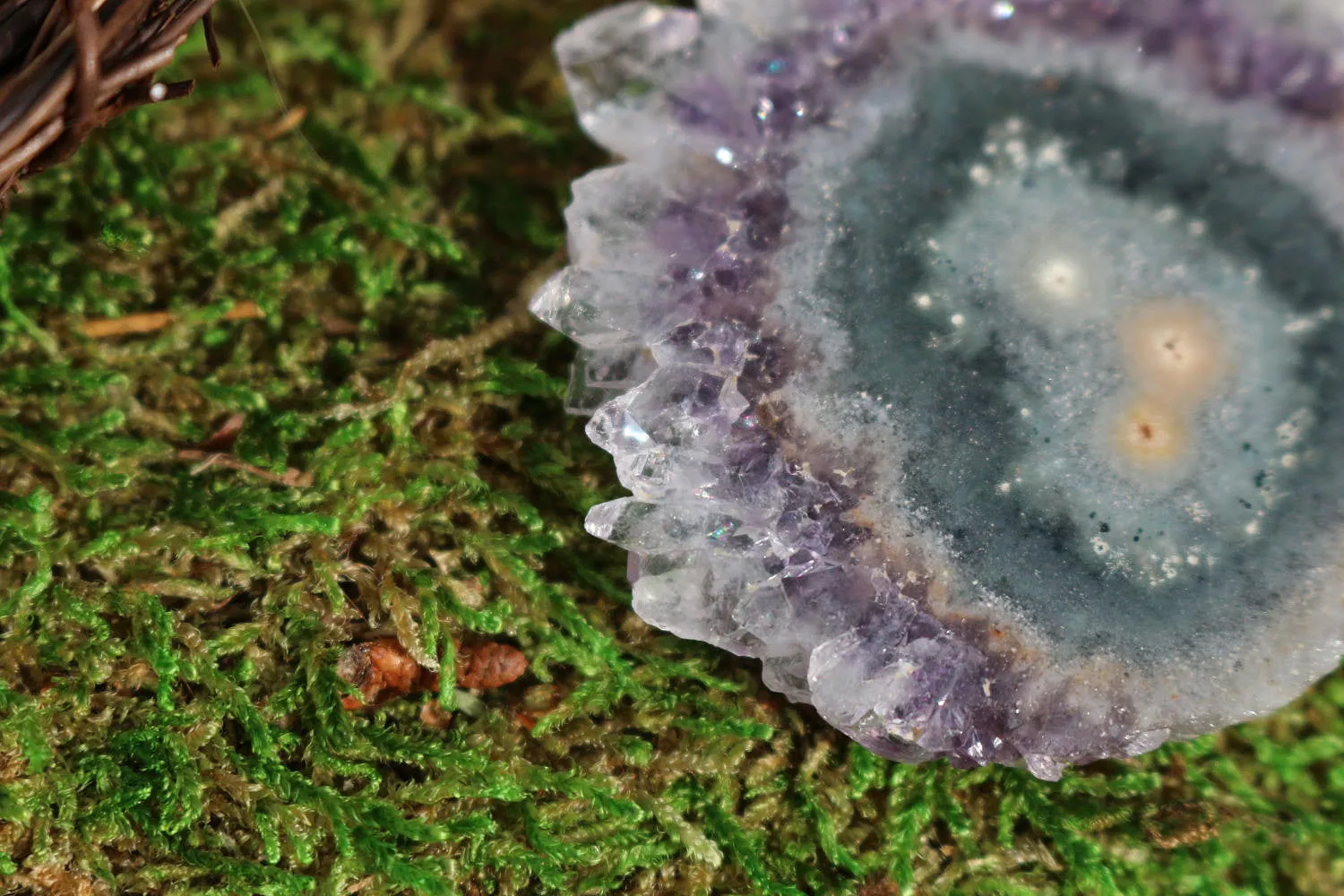 Amethyst Stalactite || Stalactite Slice || Crystal Flower || Amethyst Slice || Raw Amethyst || Druzy Stalactite || Agate Slice || Ornamental