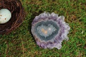 Amethyst Stalactite || Stalactite Slice || Crystal Flower || Amethyst Slice || Raw Amethyst || Druzy Stalactite || Agate Slice || Ornamental