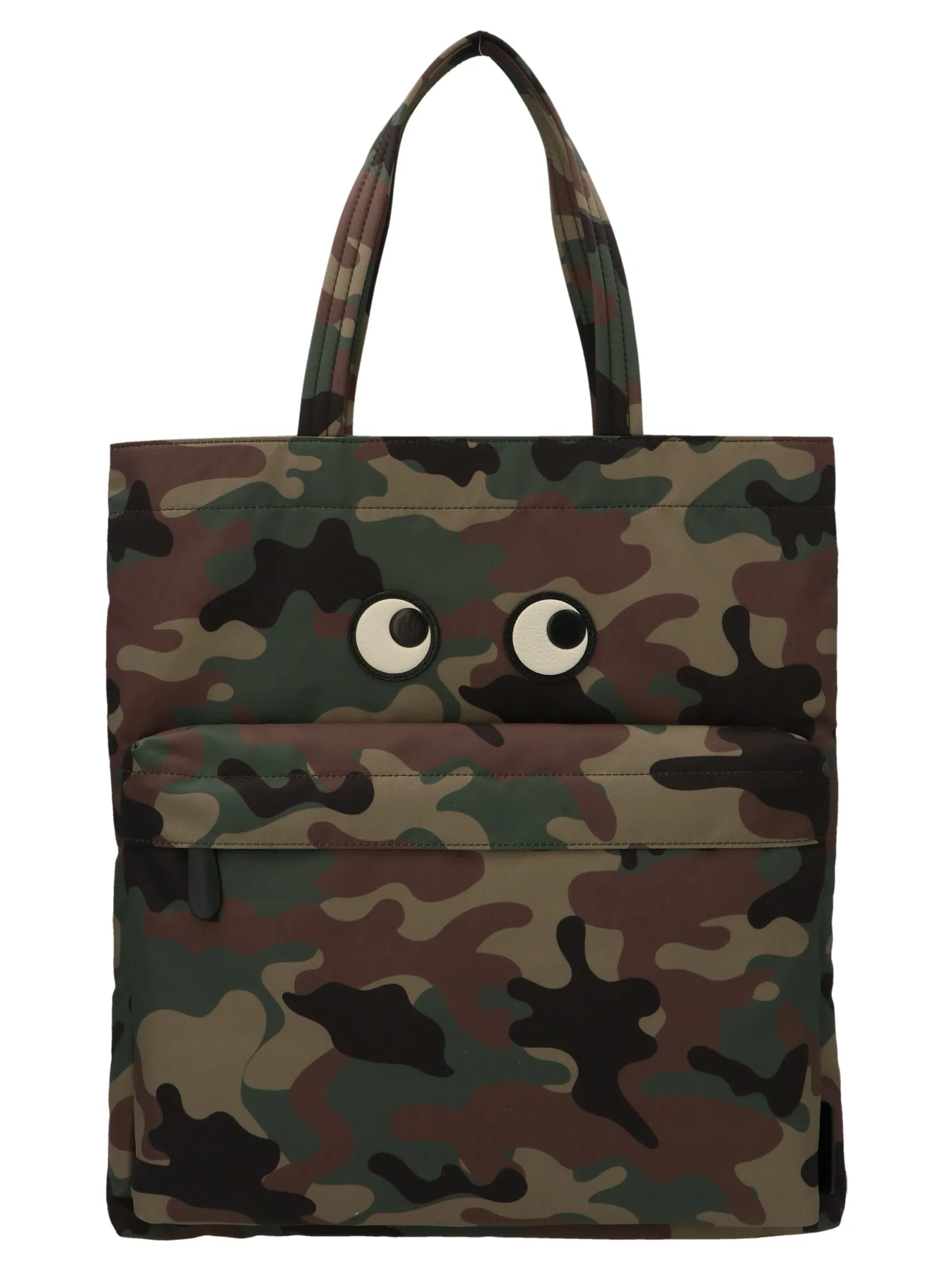 Anya Hindmarch Eyes Camouflage Print Tote Bag