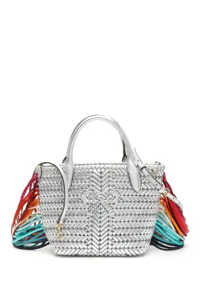 Anya Hindmarch Mini Fringed Shoulder Bag