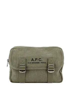 A.P.C Logo Printed Crossbody Bag