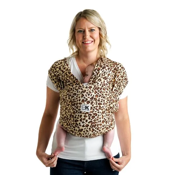 Baby K'tan Print Baby Carrier in Leopard Love