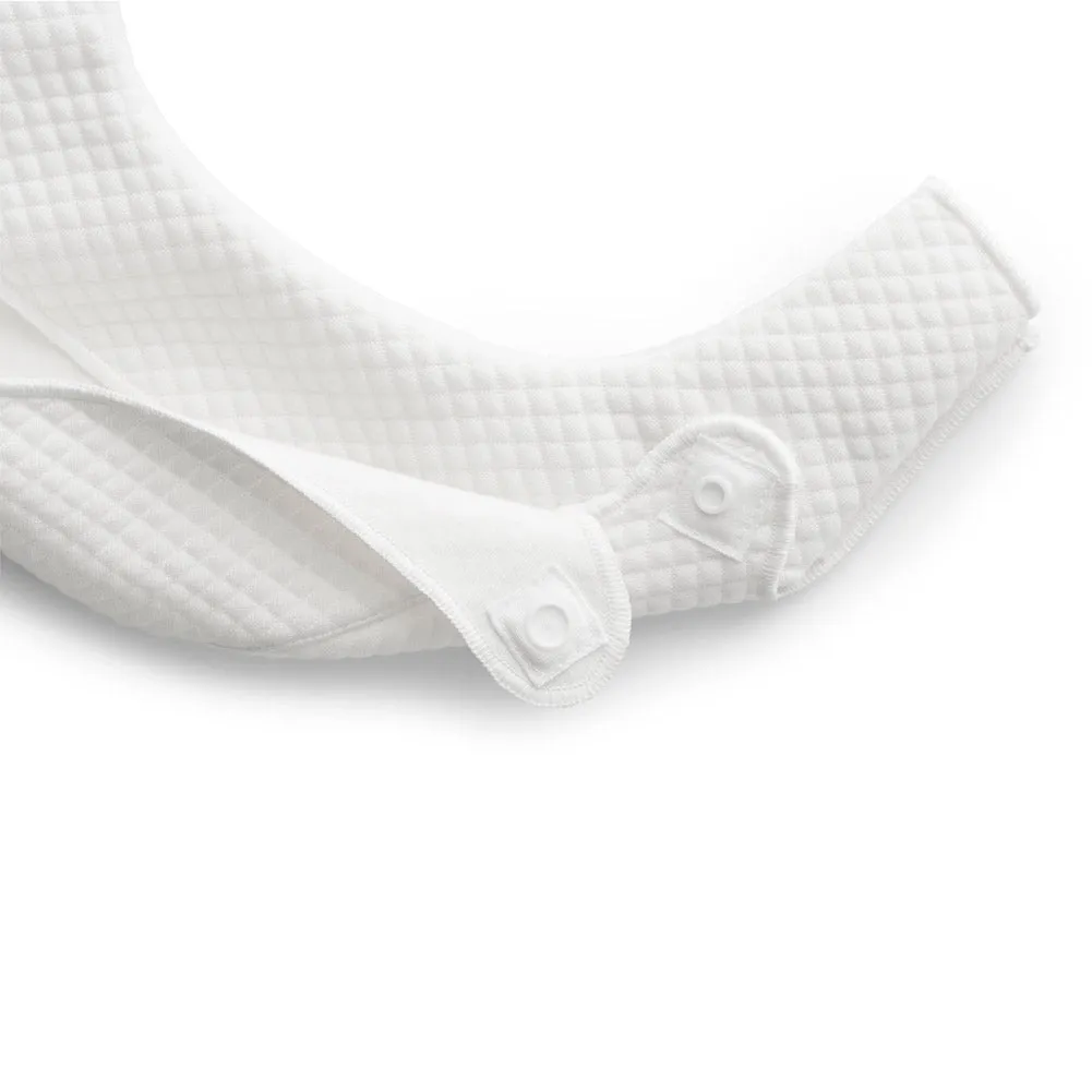 BabyBjorn Teething Bib for Carrier One - Natural White