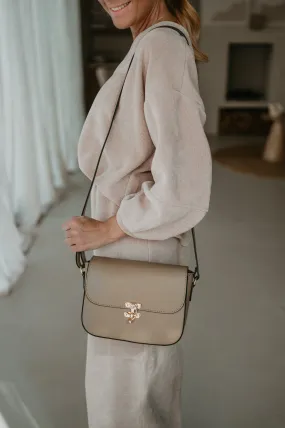 Battuta handbag I Beige