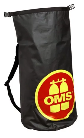 Beaver OMS Black Back Pack Dry Bag with Vintage Logo A19318001