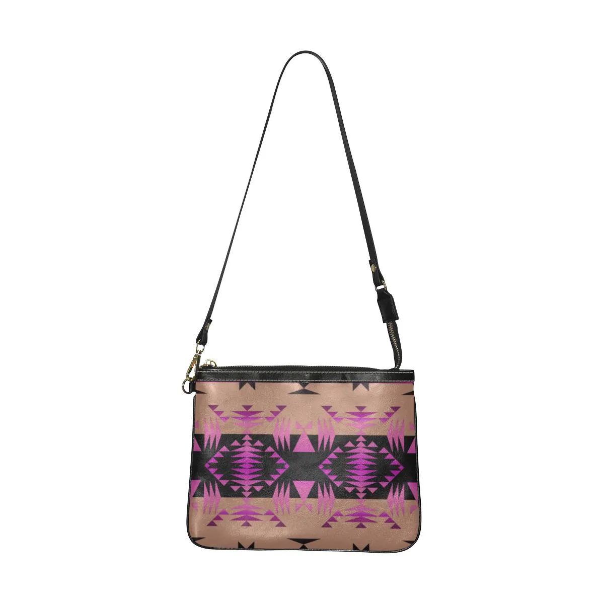 Between the Mountains Berry Small Shoulder Bag