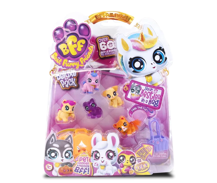 Bff Best Furry Friends Deluxe Pack Purple Clamshell