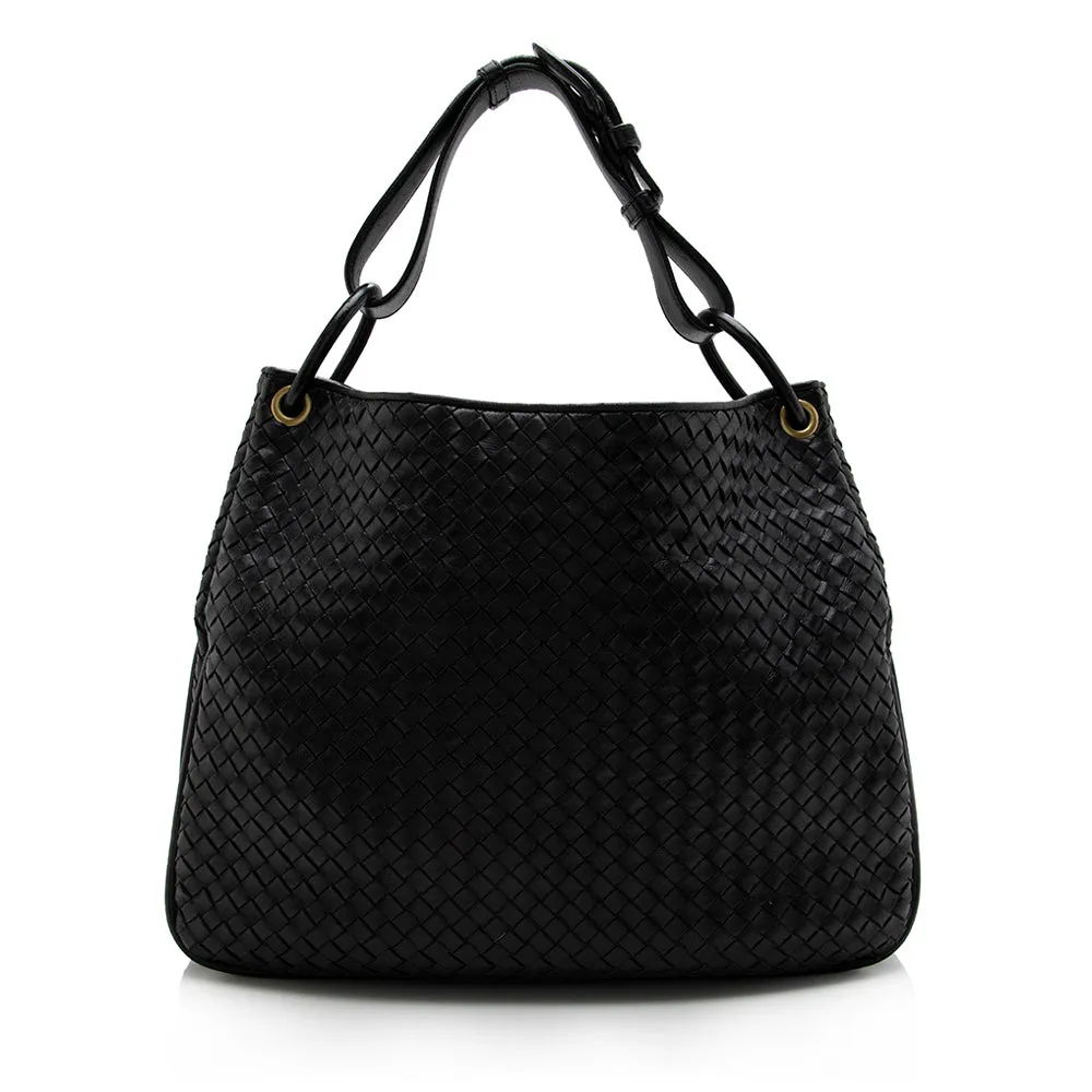 Bottega Veneta Intrecciato Nappa Sloane Hobo  - FINAL SALE (SHF-17071)