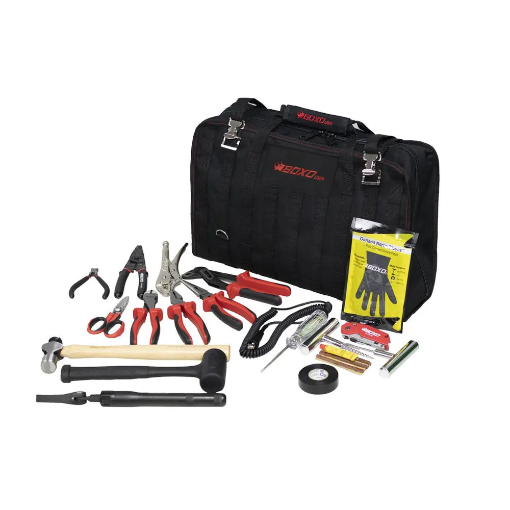 Boxo - Tool Bag with Tool Roll, Trail Bag