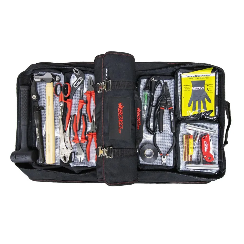 Boxo - Tool Bag with Tool Roll, Trail Bag