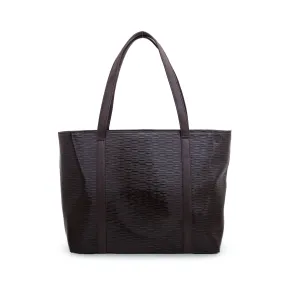 Brown Formal Shoulder Bag P54381