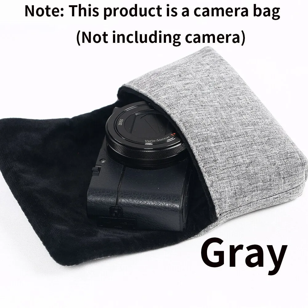 Camera Storage Bag Suitable For Sony RX100 M2 M3 M4 M5 M6 M7 Micro Single Bag Ricoh GR2 GR3 Canon G7X G9X G7X2 Camera Bag