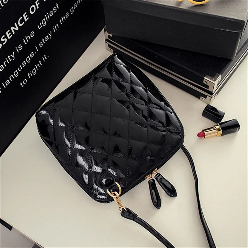 Casual small plaid criss-cross handbags high quality ladies party purse women clutch famous shoulder messenger crossbody bags