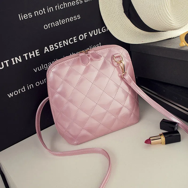 Casual small plaid criss-cross handbags high quality ladies party purse women clutch famous shoulder messenger crossbody bags