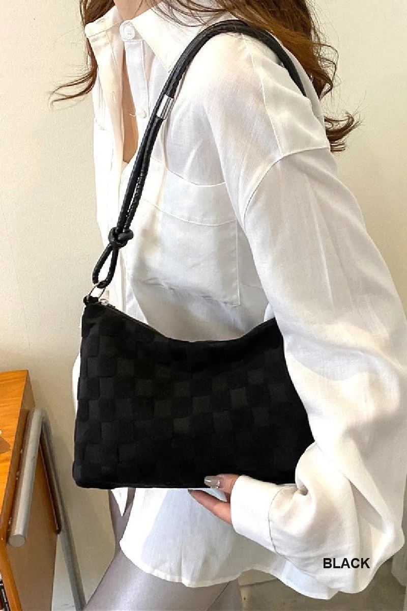 Checkered Shoulder Bag