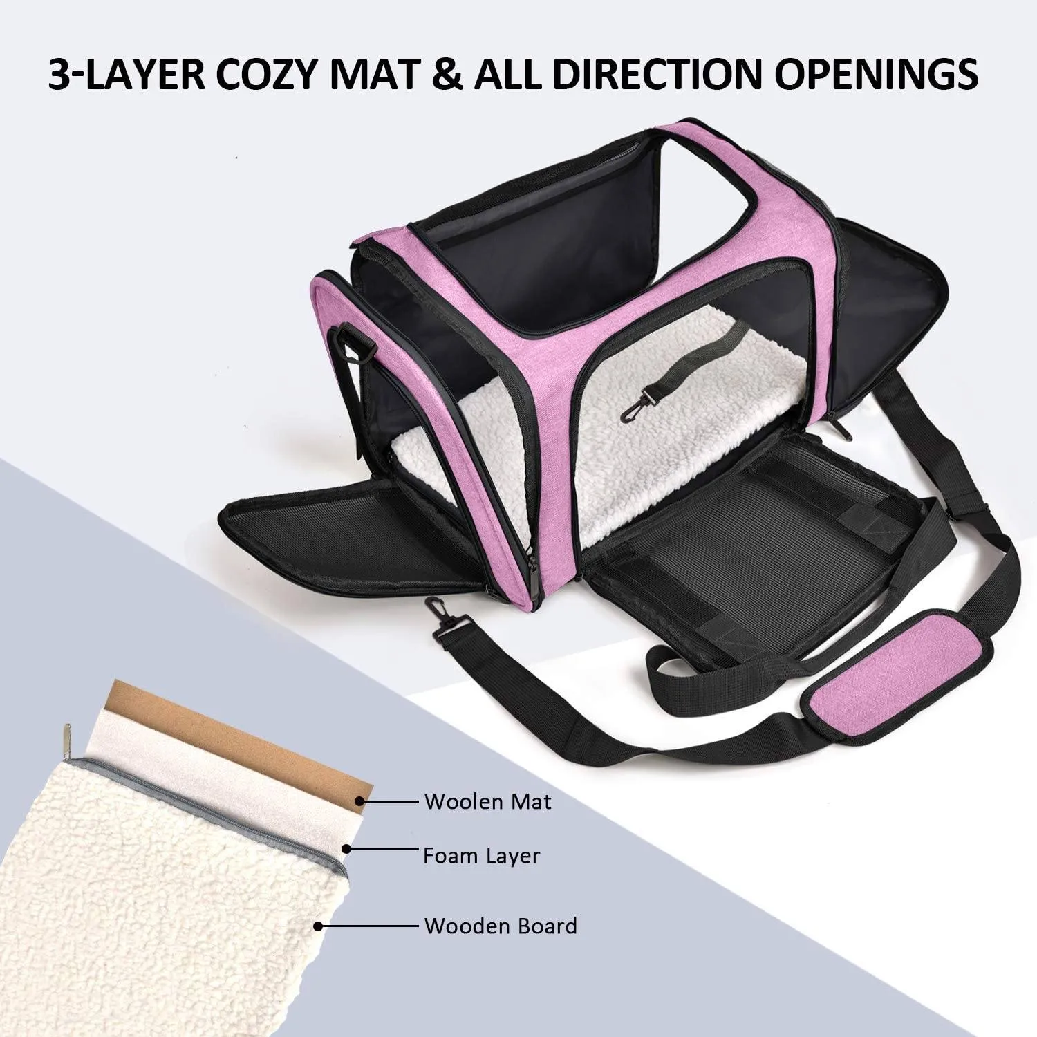 Collapsible Cat Dog Carrier