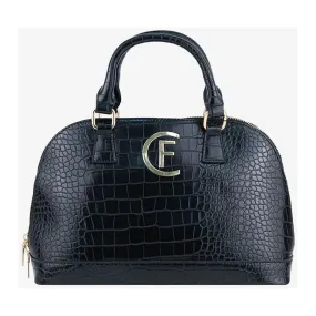 CRISTINAEFFE Black Artificial Leather Handbag