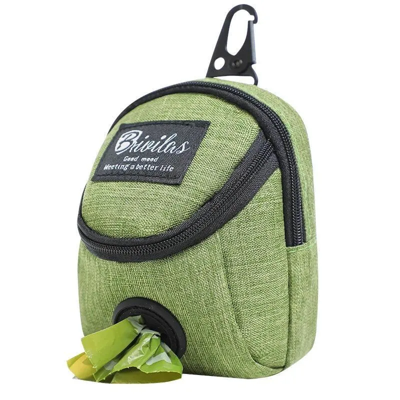 Dog Training Treat Bag: Portable Waist Pouch for Active Pet Owners