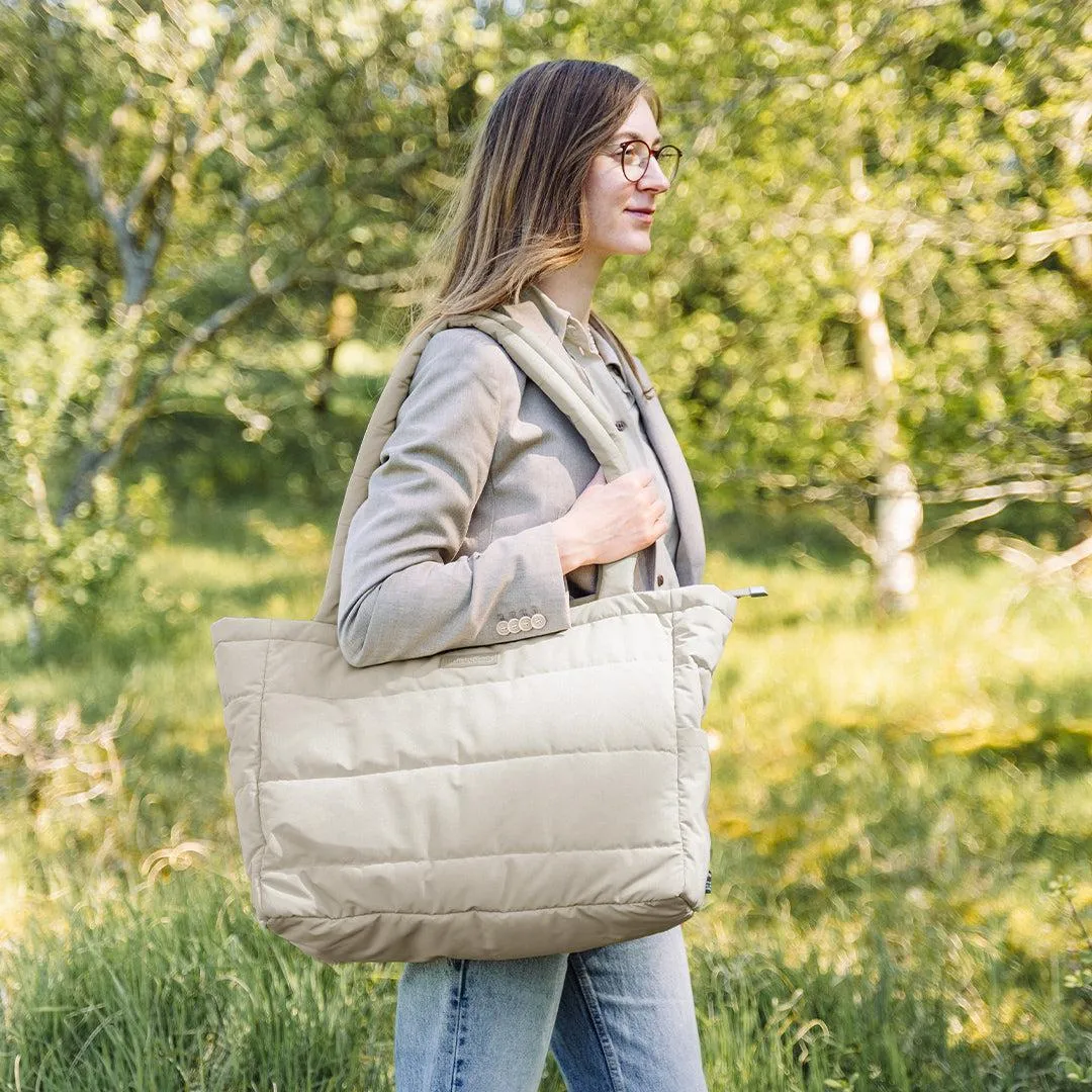 Done by Deer Quilted Changing Tote Bag - Sand