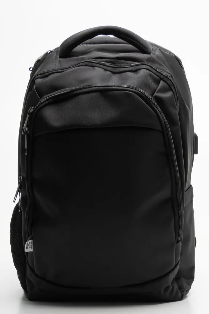 Dual Laptop Tablet Usb Bag Black