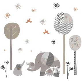 Elephant Love Wall Decals