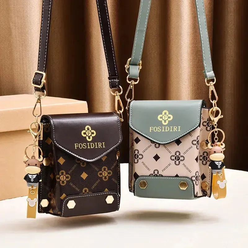 Fashion Women Handbag Crossbody Bag Fashion Women Pattern Shoulder Bag Hardware Chain Strap Color Block Messenger Handbag Composite Crossbody Bag Waist Bag