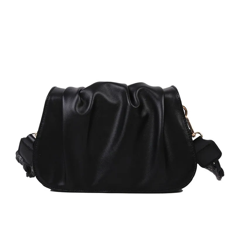 Fashionable Pleated Cloud Shoulder Bag