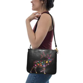 Floral Elk Small Shoulder Bag