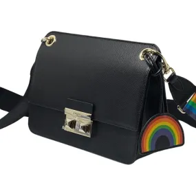 Furla Bella Small Crossover Bag - Nero Multicolour