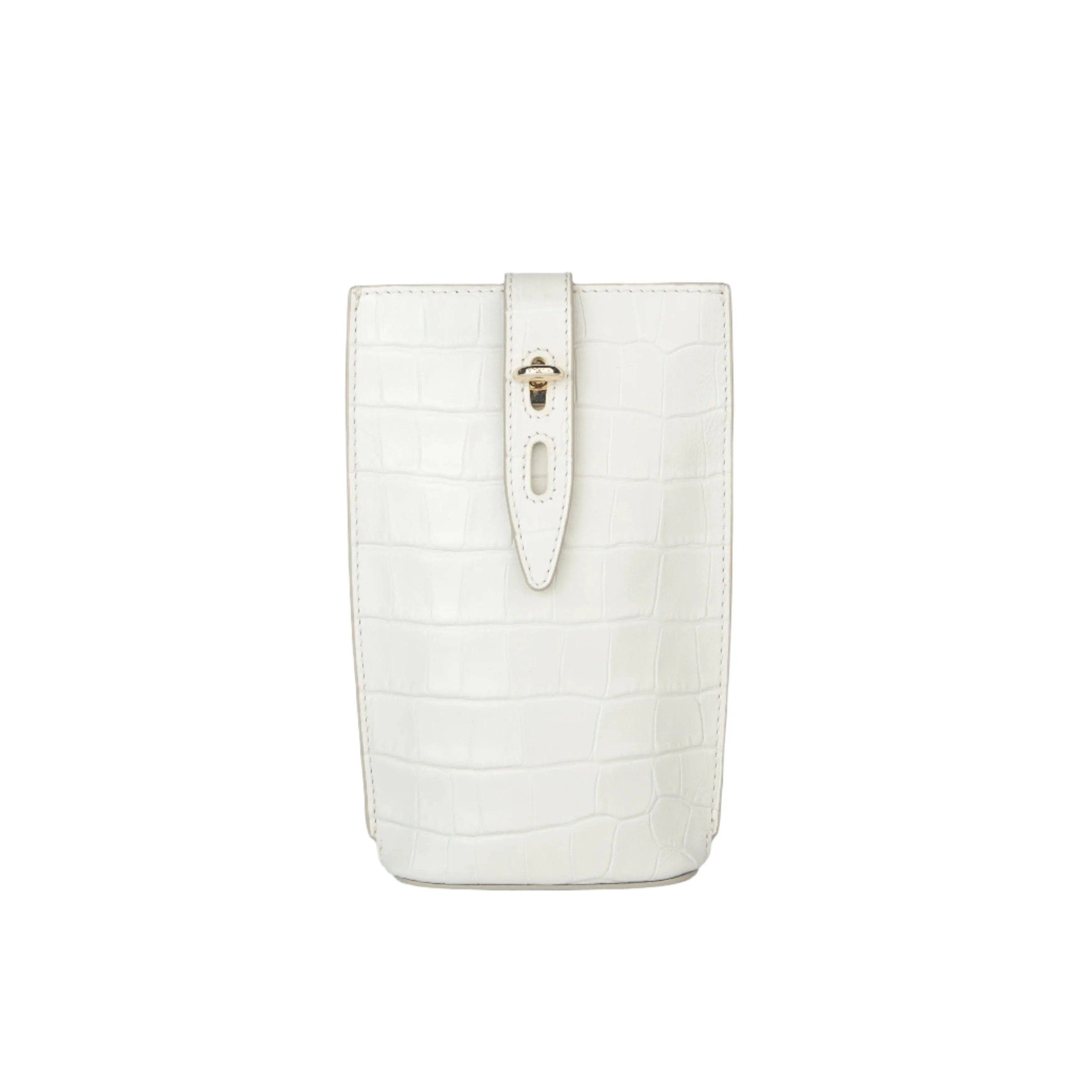 Furla Mini Unica Leather Crossbody Bag - Marshmallow