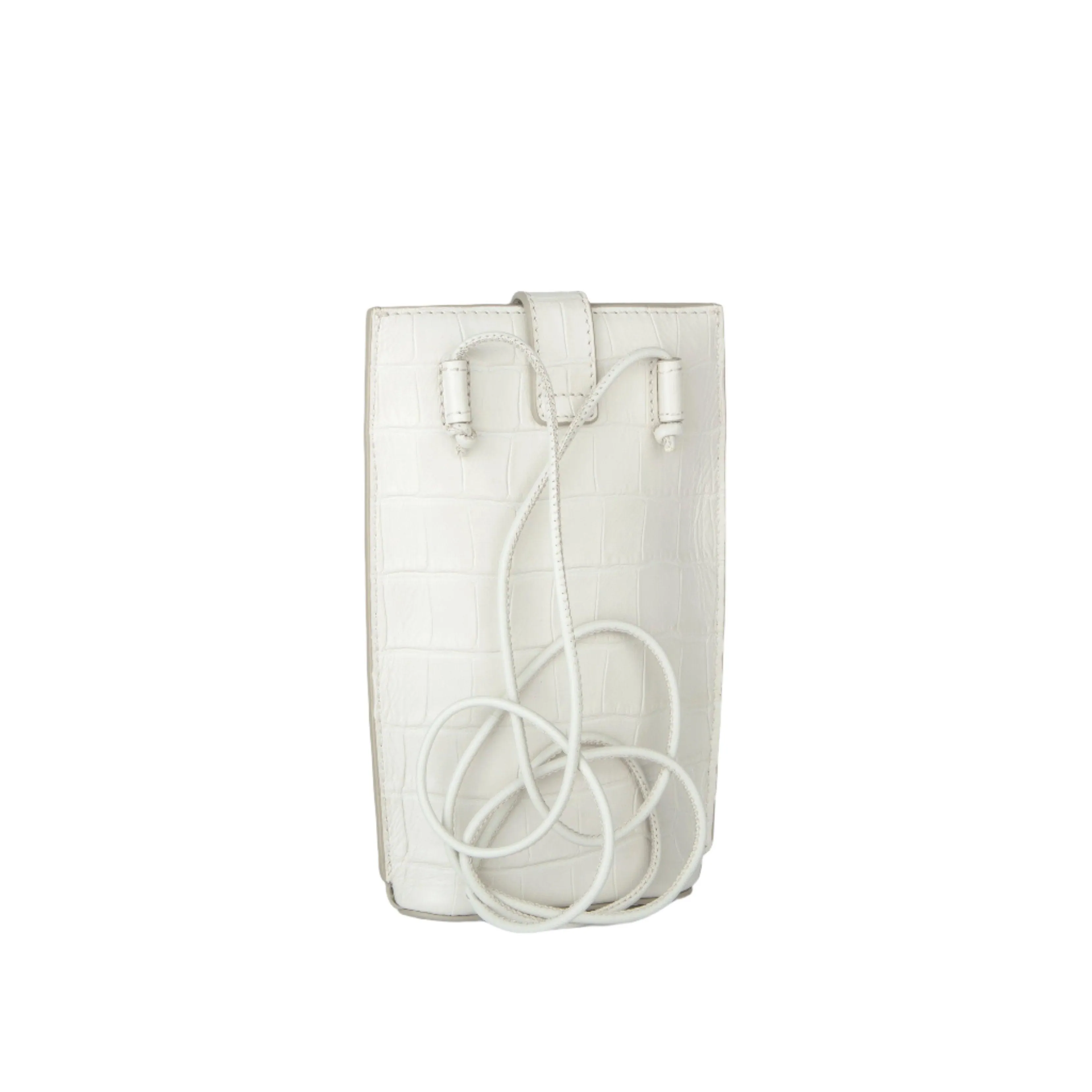 Furla Mini Unica Leather Crossbody Bag - Marshmallow