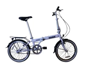 Hunter - SOLOROCK 20"  Upgraded Single Speed Steel Folding Bike