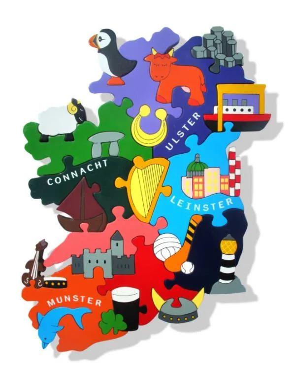 Ireland Jigsaw (Provinces)