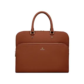 IVY BUSINESS BAG | DARK COGNAC