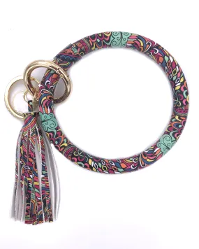 KC-8845 Mint Feather Key Chain