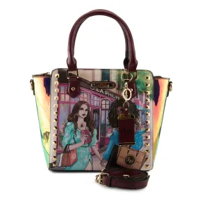 LA PHILIPE LP1022-5 SHOPPING IN THE CITY HANDBAG-SATCHEL