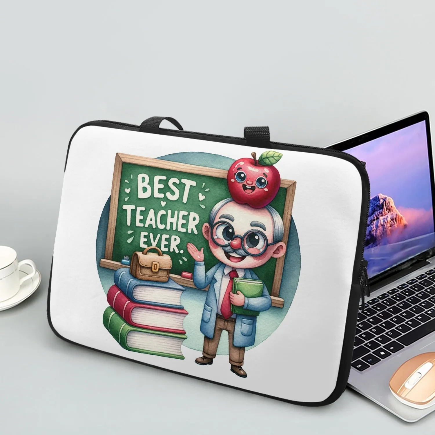 Laptop Sleeve with handles - Teacher