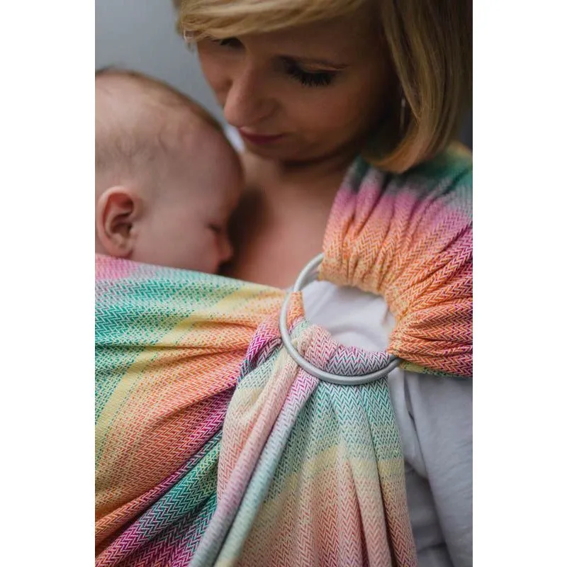 Lenny Lamb Ring Sling - Little Herringbone Imagination