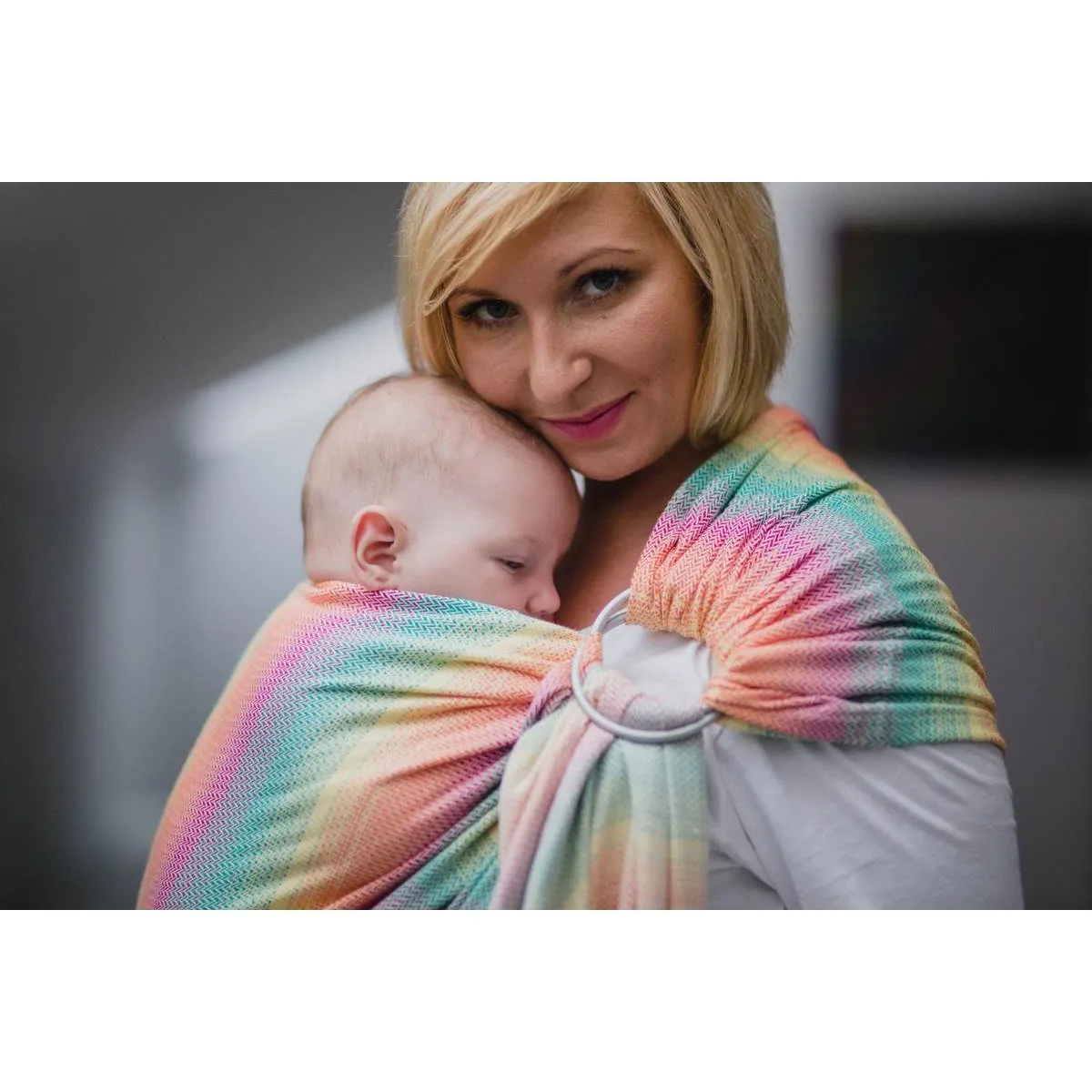 Lenny Lamb Ring Sling - Little Herringbone Imagination