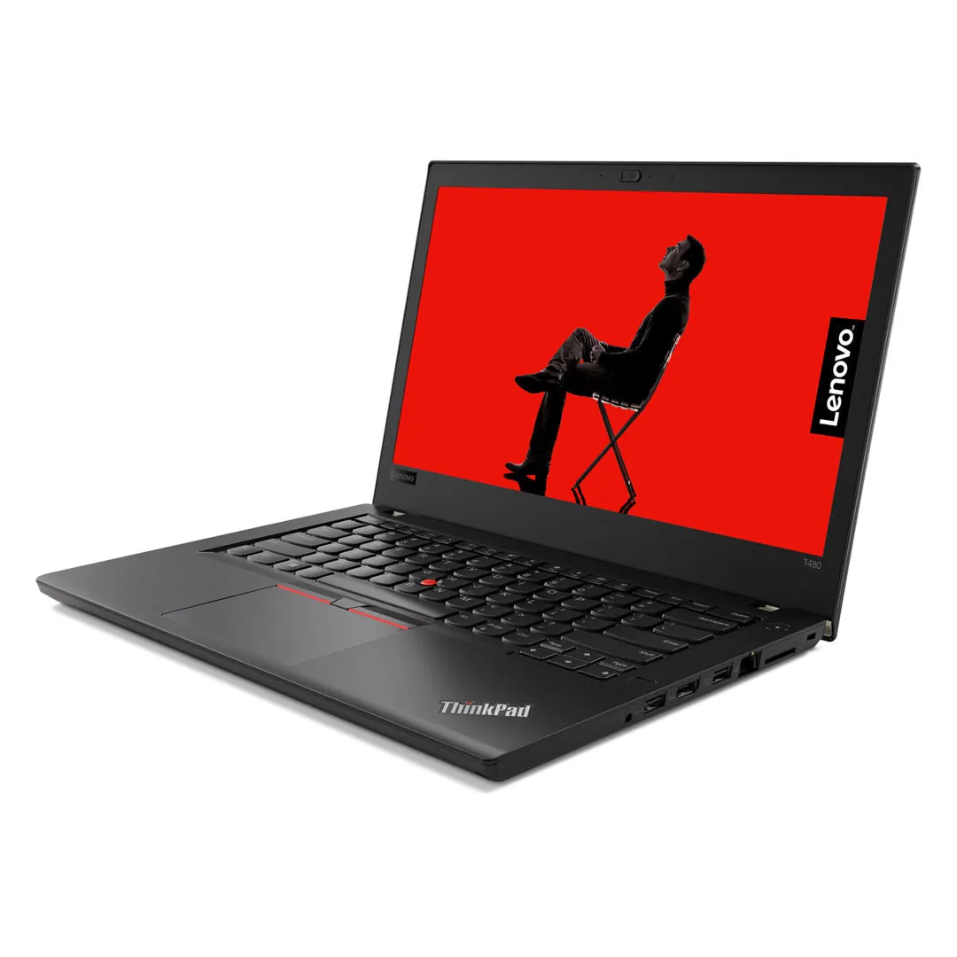 Lenovo Thinkpad T480 Core i7-8350u 14” Laptops (Open Box)