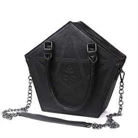 Leviathan Pentagram Handbag | PU Leather