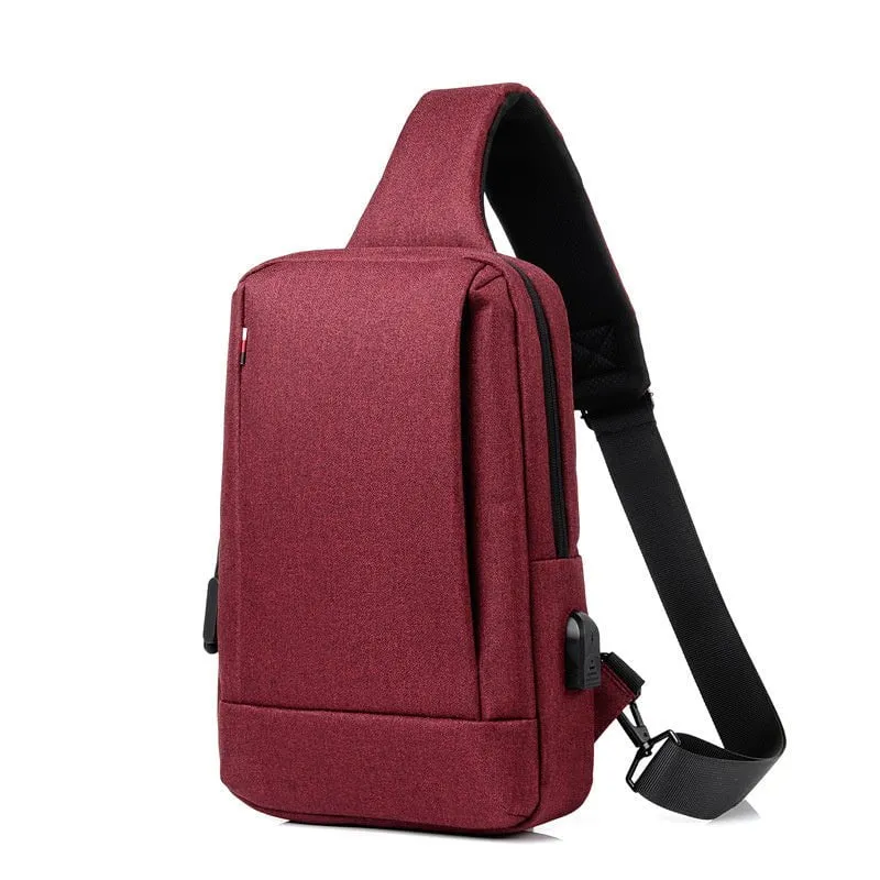 LovelyRLovely Men's Crossbody Sling Backpack